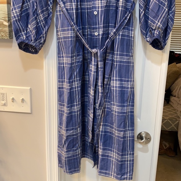 ZARA | Checked Tunic Dress - Picture 5 of 7